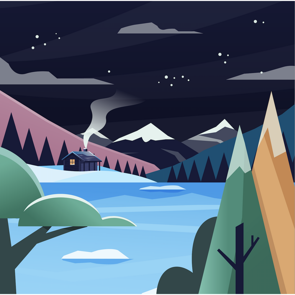
                  
                    Peppermint + Winter Spice | Cabin Lake
                  
                
