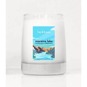 
                  
                    Mountain Pine + Wild Geranium | Moraine Lake
                  
                