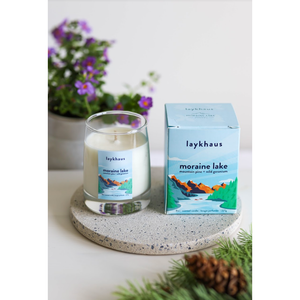 
                  
                    Mountain Pine + Wild Geranium | Moraine Lake
                  
                